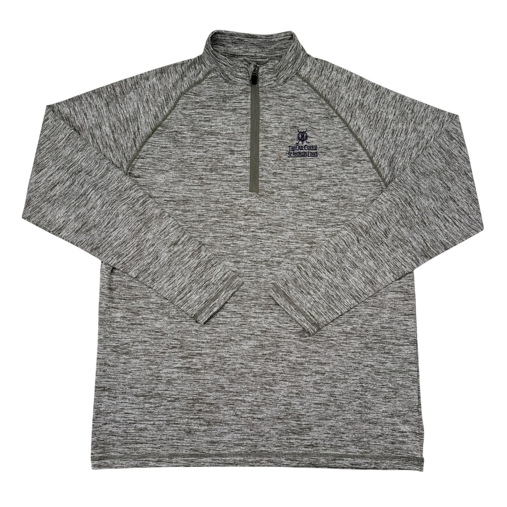 Old Course St. Andrews Links Golf Pullover Youth Teen Size 13 - 14 Garb 1/4 Zip